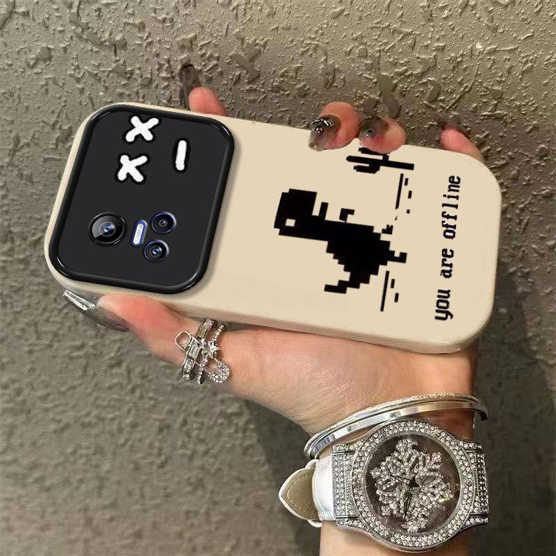 

Dinosaur REALMEGTNeo3 mobile phone case All-inclusive protective case Windows anti-drop creative silicone simple soft case mobile phone realmeGTNeo3