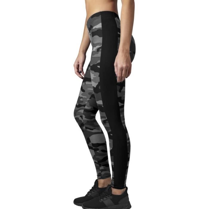 Leggings - Urban Classics - CAMO Stripe - Stretch-Fit - Confortable - Femme