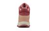 Women's Sneakers ANTA Casual Shoes Women's High-top Grain Powder/Raspberry Red/Shade 1 Gray