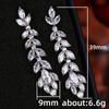 Lindon Fashion Copper Alloy Zircon Jewellery Drop Earrings For Women Wedding Party Gifts