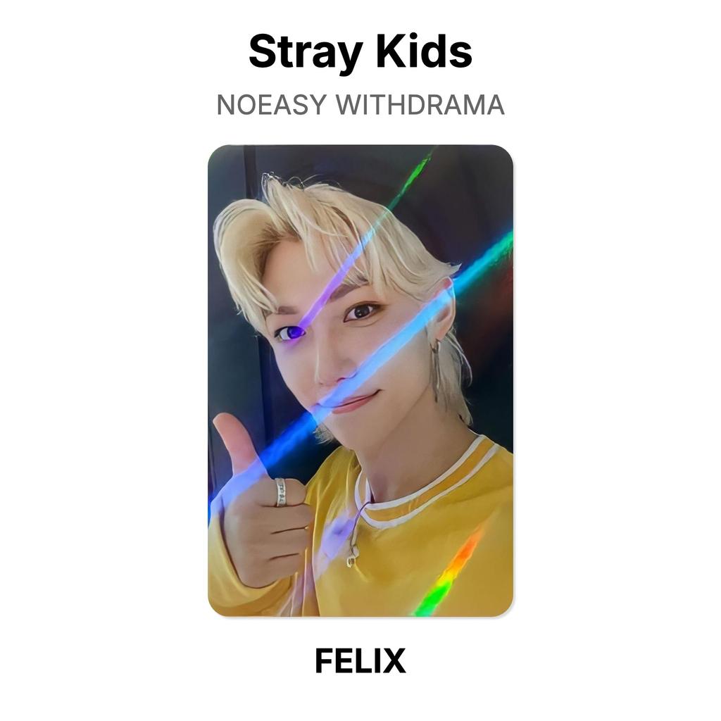 Stray Kids NOEASY WITHDRAMA Official Photocard