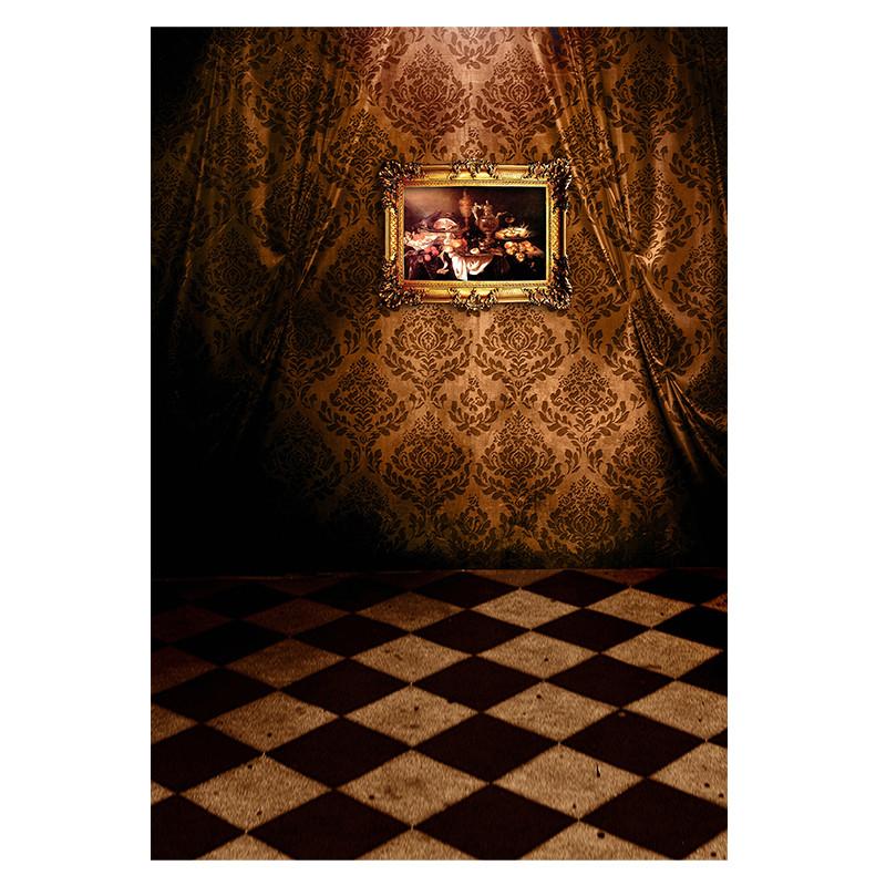 Church Backdrop for Halloween Christmas Party Decor,Photo Booth Studio Props,Home&Event Backgrounds,Wedding Decor