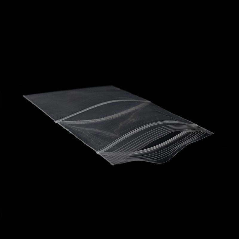 Double-Chamber Transparent Ziplock Bags, Pack of 200, Perfect for Storing Jewelry & Decorative Items