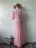 Elegant European & American Cross-Border Short Sleeve Long Dress - 2025 Summer New Style