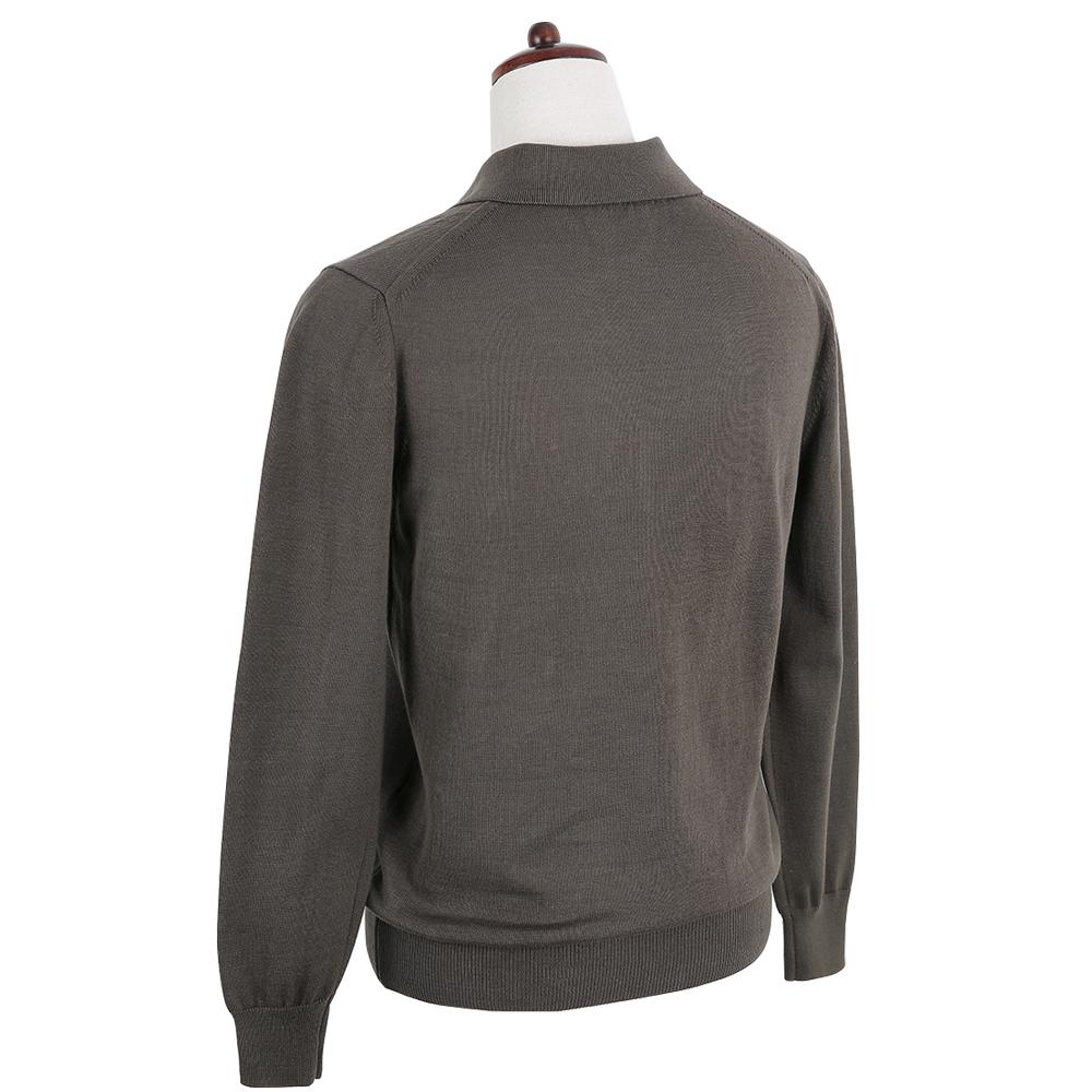 Solti 14Gg Polo Collar Knit (Brown)