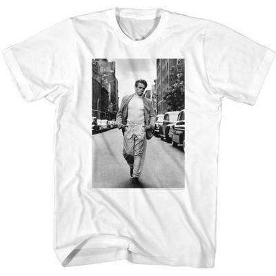 James Dean Straße Weißes T-Shirt Unisex T-Shirt