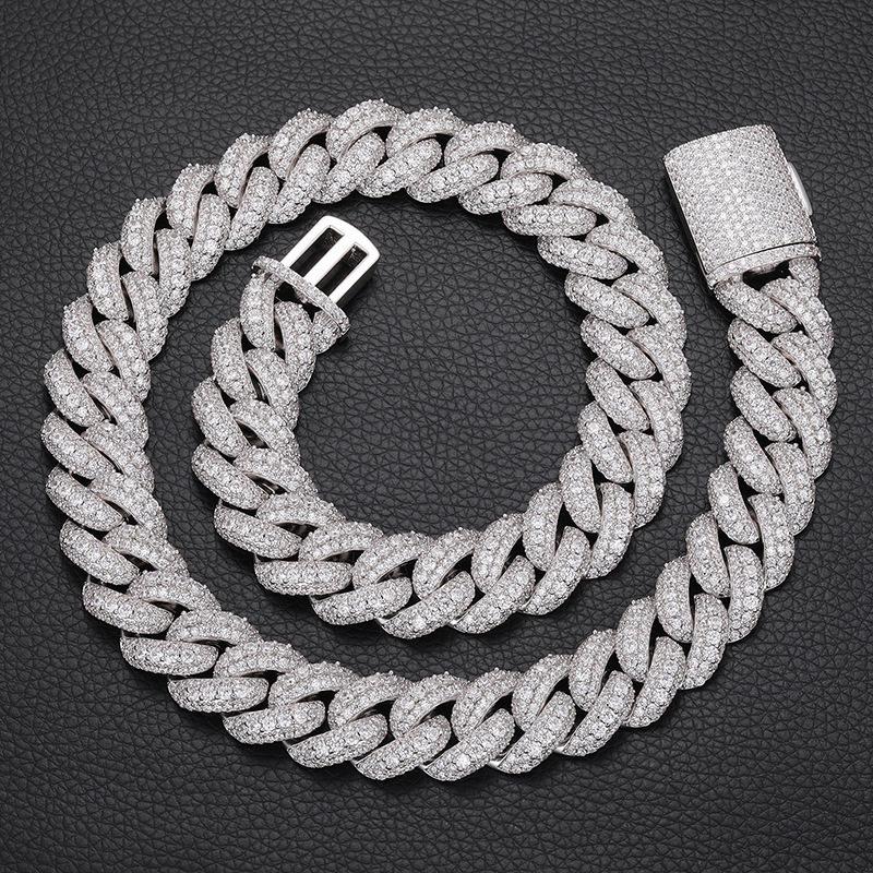 Iced Out 18mm Cuban Link Chain