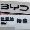 For BYD Seal EV DMi 5 06 GT 7 2025 Blackened Emblem Front Rear Badge Sticker Black Warrior Cover Label Accessories