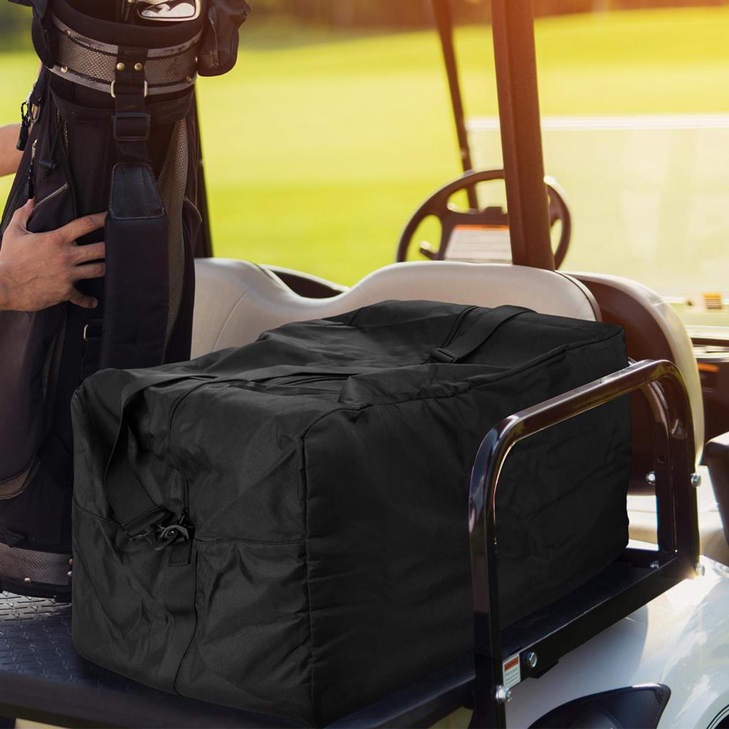 Golf Push Cart Bag Waterproof Large Capacity Carts Cover Protector Foldable Carry Bag Golf  Accessories for Travel Outdoor Daily