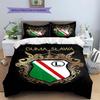 Legia Warszawa Pattern Bedding,Quilt Set Quilt Cover Pillowcase Home Birthday Gift(1 * duvet cover + 2 * pillowcase, without core)