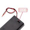 AA Battery Holder with Switch, Cover, and 15CM Cable - Fits 1-4 Batteries.