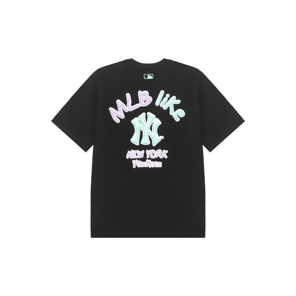 New MLB T Shirts Unisex Black 3ATSE1123-50BKS