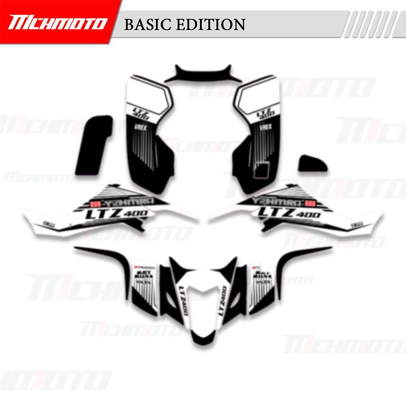 MCHMFG Наборы Графических Наклеек Для Мотоциклов Для SUZUKI LTZ400 KFX400 2003 2004 2005 2006 2007 2008 A without number