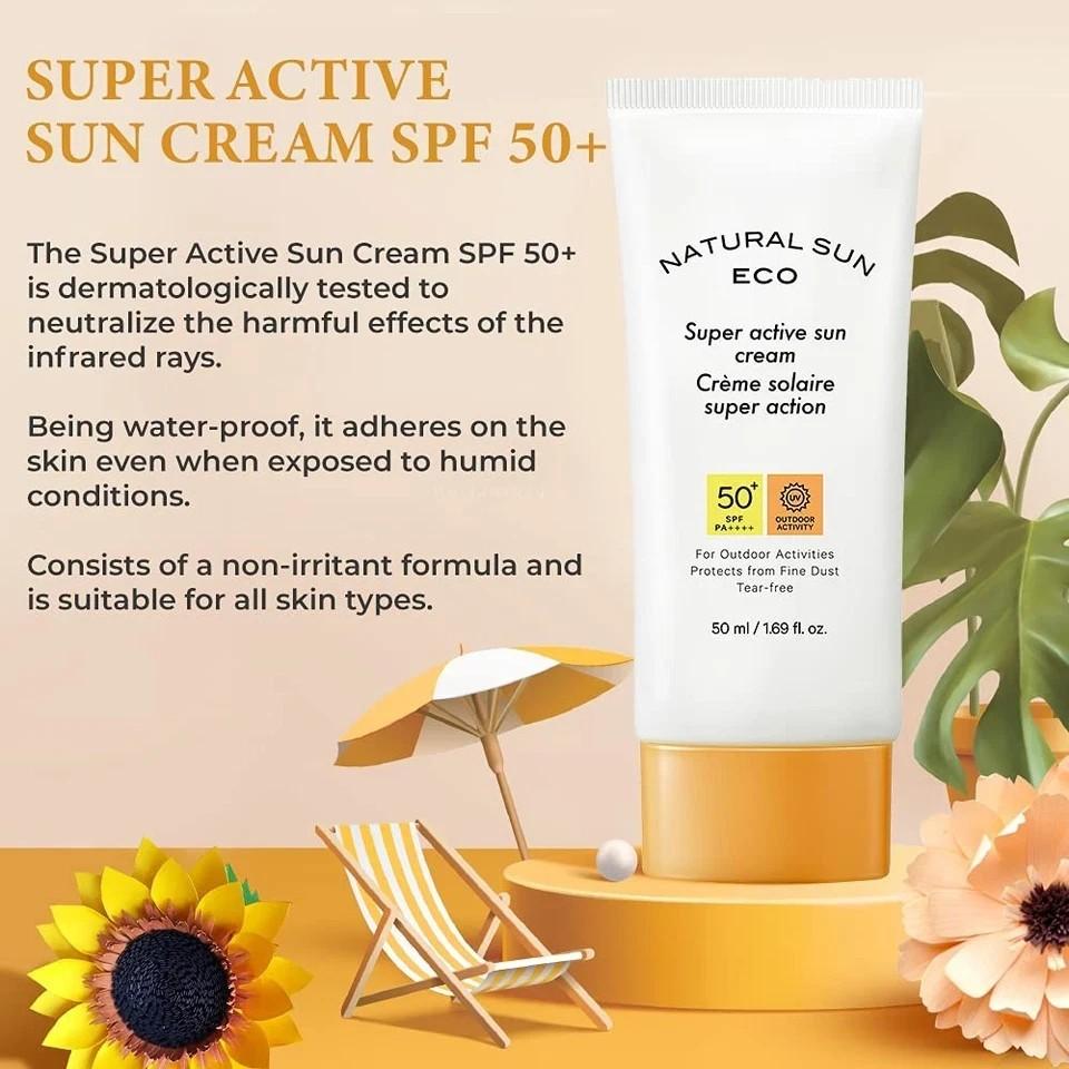 The Face Shop Natural Sun Eco Super Active SPF 50 Sunscreen 50ml