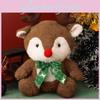 Christmas Reindeer Plush Toy With Soft Short Pile For Holiday Decorations And Gift Giving