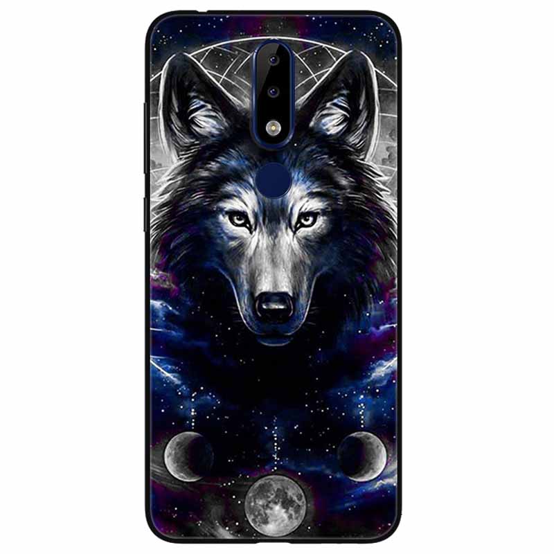 For Nokia 5.1 Plus Case Soft Silicone Cartoon Fashion TPU Phone Cases for Nokia X5 Cover 5.1Plus Cute for NokiaX5 Protective