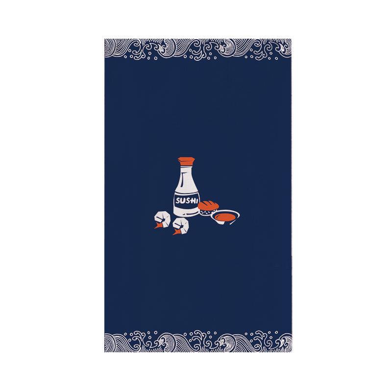 Japanese Sushi Restaurant Signboard Tea Room Kitchen Partition Door Head Curtain Flag Curtain Window Ramen Izakaya Short Curtain