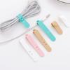 20PCS Cable Tie Silicone Colorful Reusable Holder Strap Organizer Management for Fastening Cable Cords and Wires