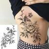 Hochwertige temporäre Rosen-Tattoos für Arm und Wade – Europäischer & Amerikanischer Stil