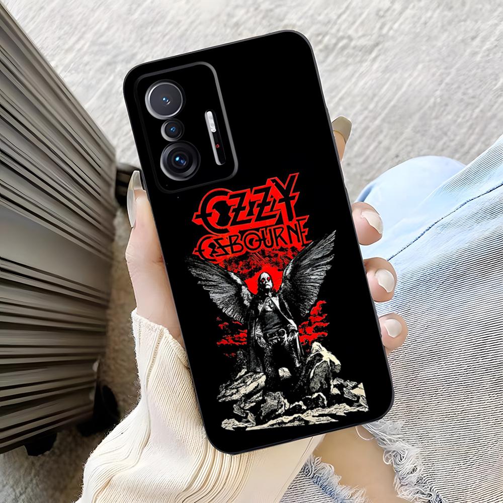 Retro Heavy Metal Band Rock Ozzy Osbourne Band Phone Case For Xiaomi Poco M7 M6 M5 M4 4g 5g F7 F6 X7 X6 X5 Ultra Pro Silicone C