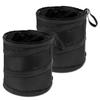 DIVINA VITAE 2Pcs Car Trash Can, Collapsible Trash Bin With Elastic Band, Waterproof Hanging Trash Bag, Pop-Up Car Garbage Can For Garbage Camping
