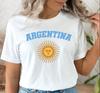 Argentina Flag Shirt, Argentine Pride Tee, South America Travel Gift, Football Fan Top E-889