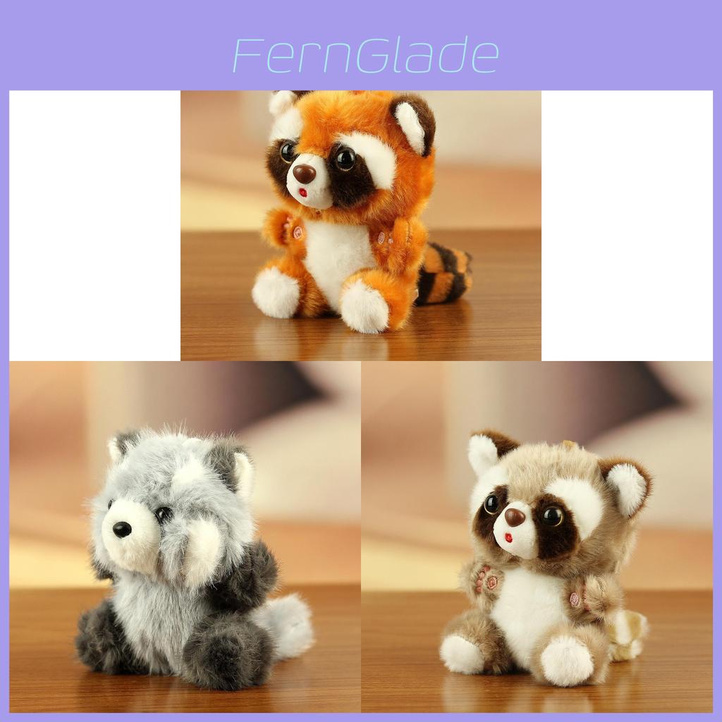 Plush Raccoon Stuffed Animal Pendant Hairband For Girls And Teens