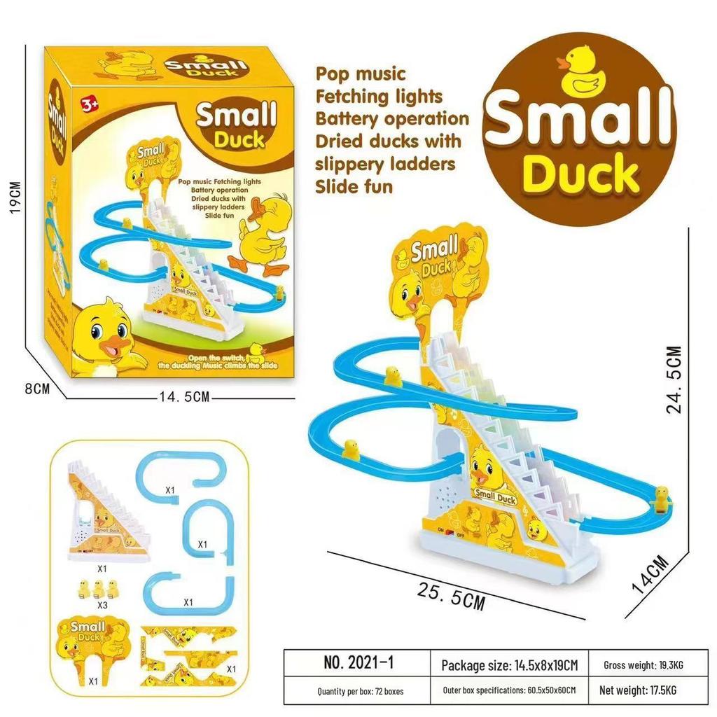 Little Duck Climbing & Sliding Toy: Children's Educational Music Track