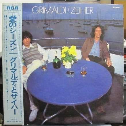 LP Record GRIMALDI, ZEIHER - Grimaldi / Zeiher RVP6387 RCA 1979 Japan Obi Rock Used