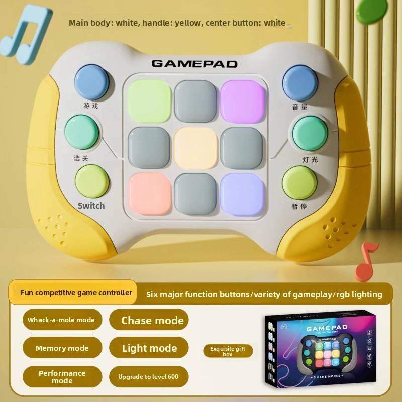 Childrens Whackamole Button Game With Flashing Lights And Sound For Brain Development