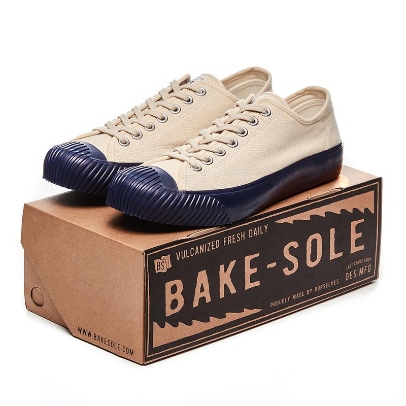 Bake-Sole Yeast Ecru_Navy