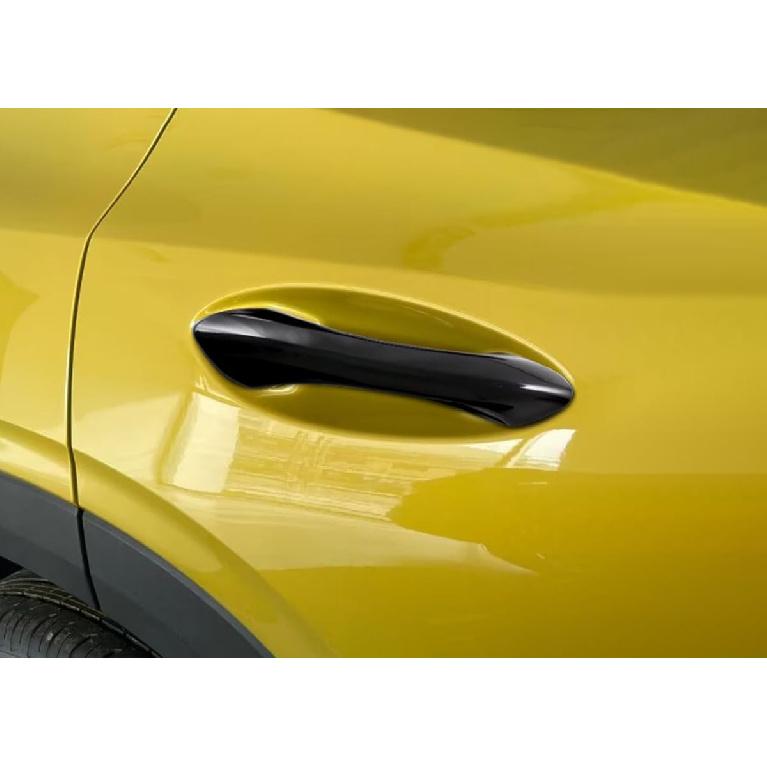 Car Accessories Fit for Chevrolet TRAX 2024 2025 2026 Exterior Door Handle Cover Trims (Without Smart Holes:Glossy Black) 4PCS ABS