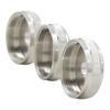 3pcs Metal Trumpet Accessories Parts Silver Valve Button Screw  For Trumpet Repair