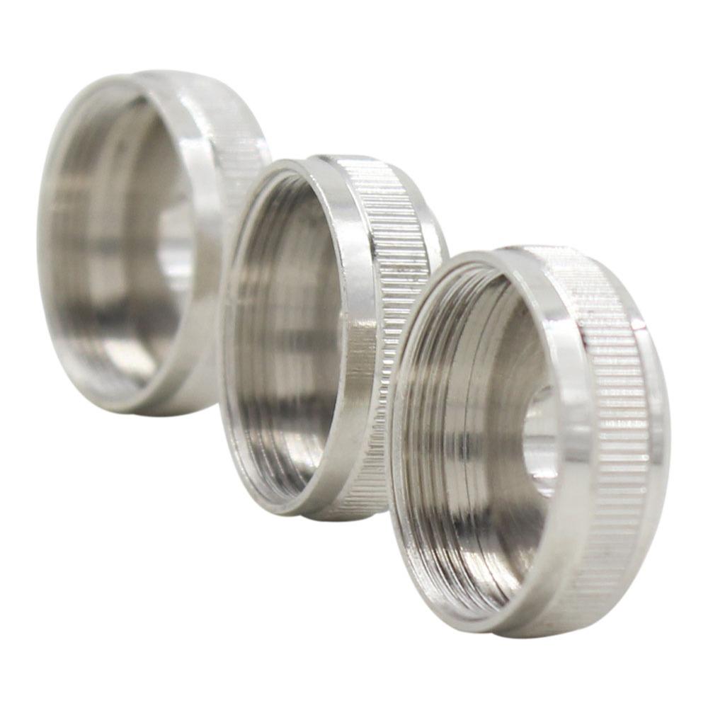 3pcs Metal Trumpet Accessories Parts Silver Valve Button Screw For Trumpet Repair