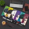 1Pc Colorful Anime Characters Gaming Mouse Pad Keyboard Desk Mat Non-slip Rubber Lock Edge Waterproof Computer Mousepad for Office Home Decor S1697