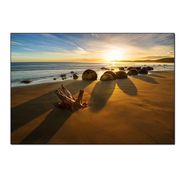 Sonnenaufgang, Meereslandschaft, Strand, Leinwandgemälde, moderne Poster und Drucke, Cuadros, Wandkunst, Bilder, Wohnzimmer, Heimdekoration, ohne Rahmen, ohne Rahmen