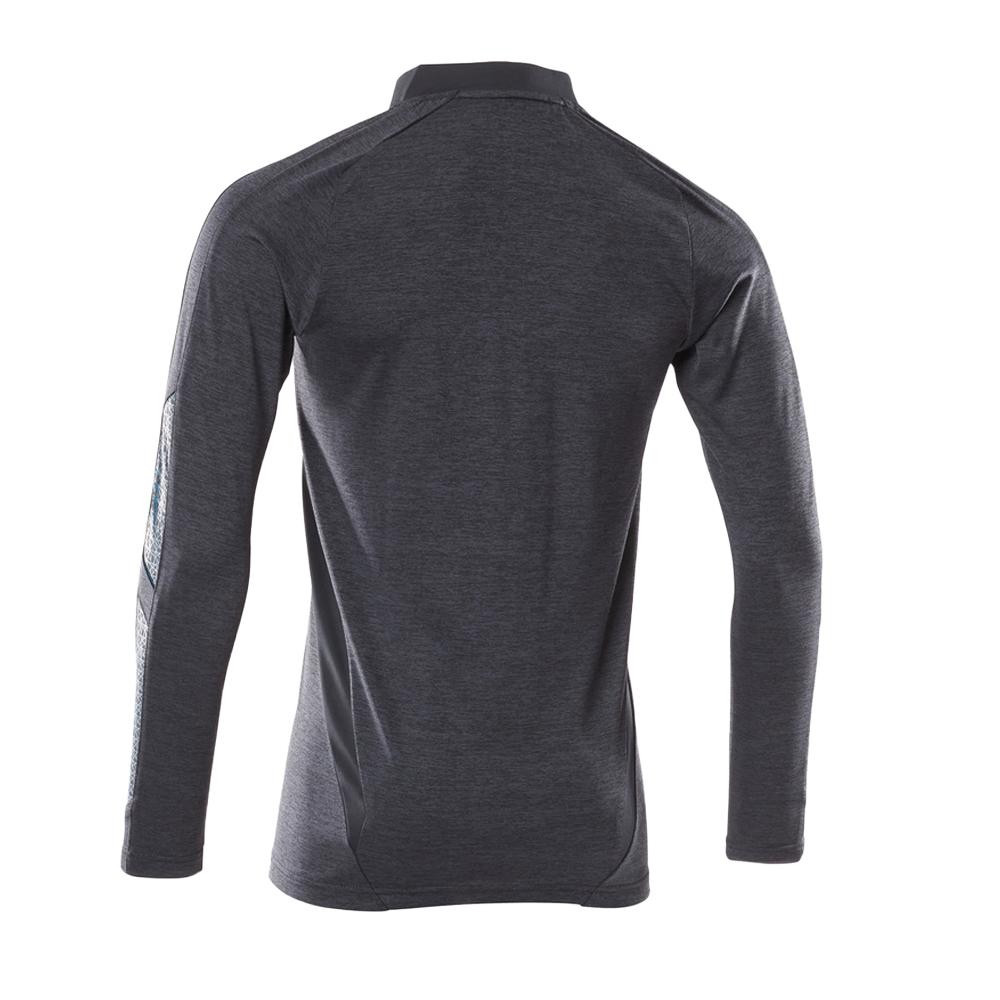 Mascot Mens Accelerate Flecked Coolmax Long-Sleeved Polo Shirt