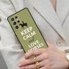 Keep Calm and Ride On Love Horse Pony Cell Phone Case for Samsung Galaxy S26 Ultra S25 S24 S23 S22 S21 S20 Note10 Cover