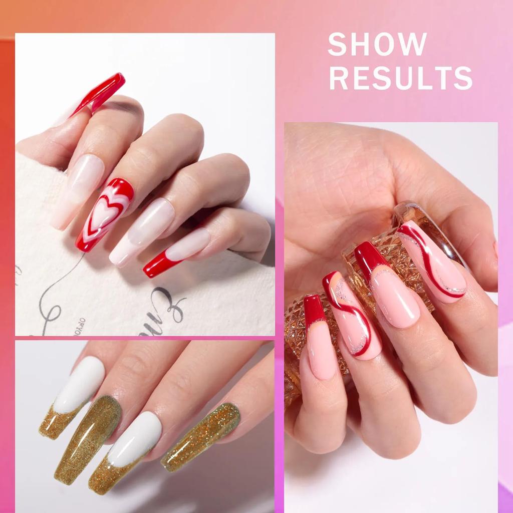 JTING Free Samples Design Neon Gel Uv Colors Set Nail Polish 6colors Kit OEM Make Your Own LOGO 15ml Nail GEL Polish Bottle