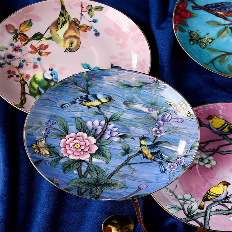 Peach Garden Luxury Ceramic British Afternoon Tea Set