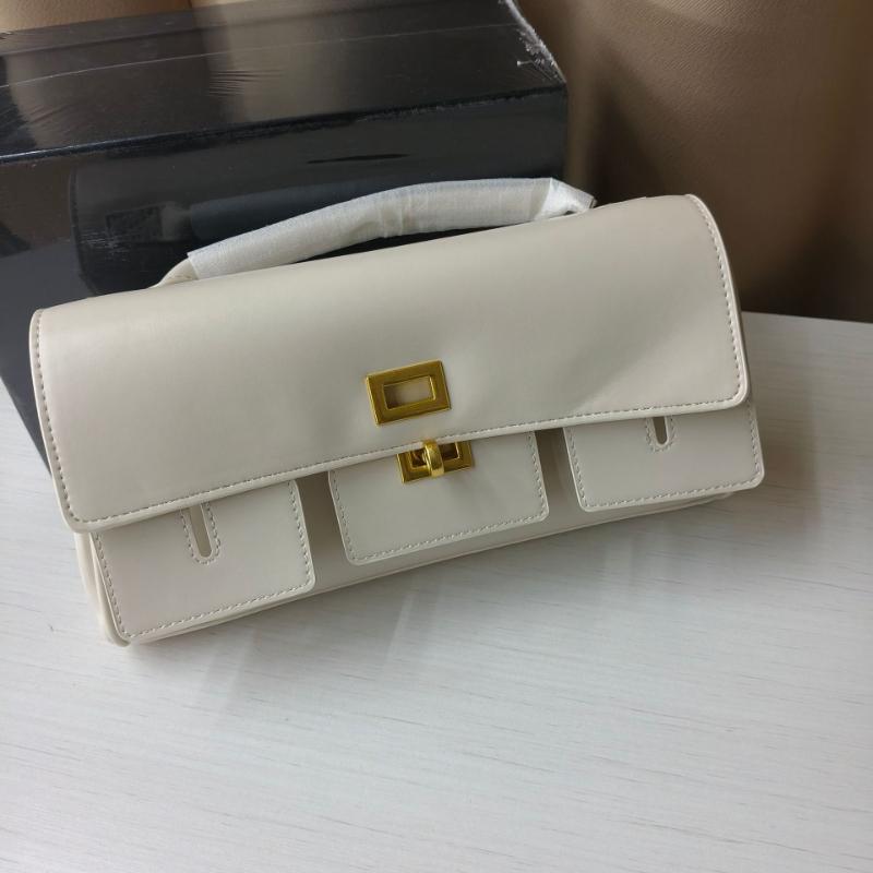 New Lock Small Square Bag Women's Luxury Genuine Leather Handbag Classic Black Brand Design Shoulder Bag Ladies Crossbody Bag