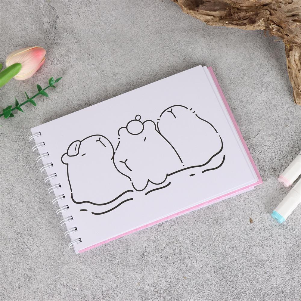 Capivara Fashion Girl Crazy Makeup Tools Theme Adult Coloring Book Suitable For Adults To Relax Alone Coloring Book