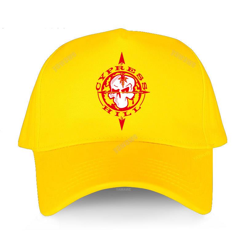 Baseballkappe Frühling Sommer Einfarbig Sonnenhut Mode verstellbar Cypress Hill Musikband Papa-Hut Baumwolle Outdoor yawawe Kappen