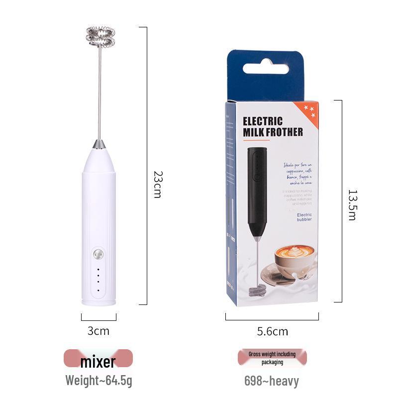 Wireless Handheld Electric Milk Frother & Egg Beater