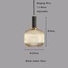 Lamp Nordic Style Suspended Ceiling Light Cafe Living Room Bar Colorful Modern Hanging Light Home Lighting Adjustable Cord