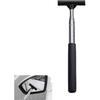 Car Side Mirror Squeegee, Retractable Car Rearview Mirror Wiper, Auto Mirror Squeegee, Car Cleaning Tool for Rainy Foggy Weather, Universal Auto