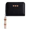 Dopamine Color Mini Women's Short Wallet Compact Cute Card Holder Money Clip Pocket For Student Cash Coin Storage Oragnizer