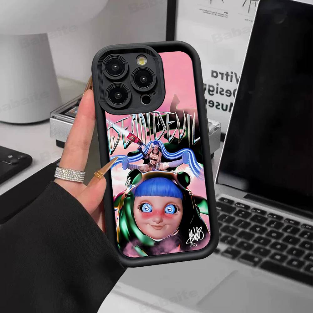 Ashnikko Rapper Phone Case For IPhone 17 16 15 14 13 12 11 Pro Max Plus Silicone Shockproof Case