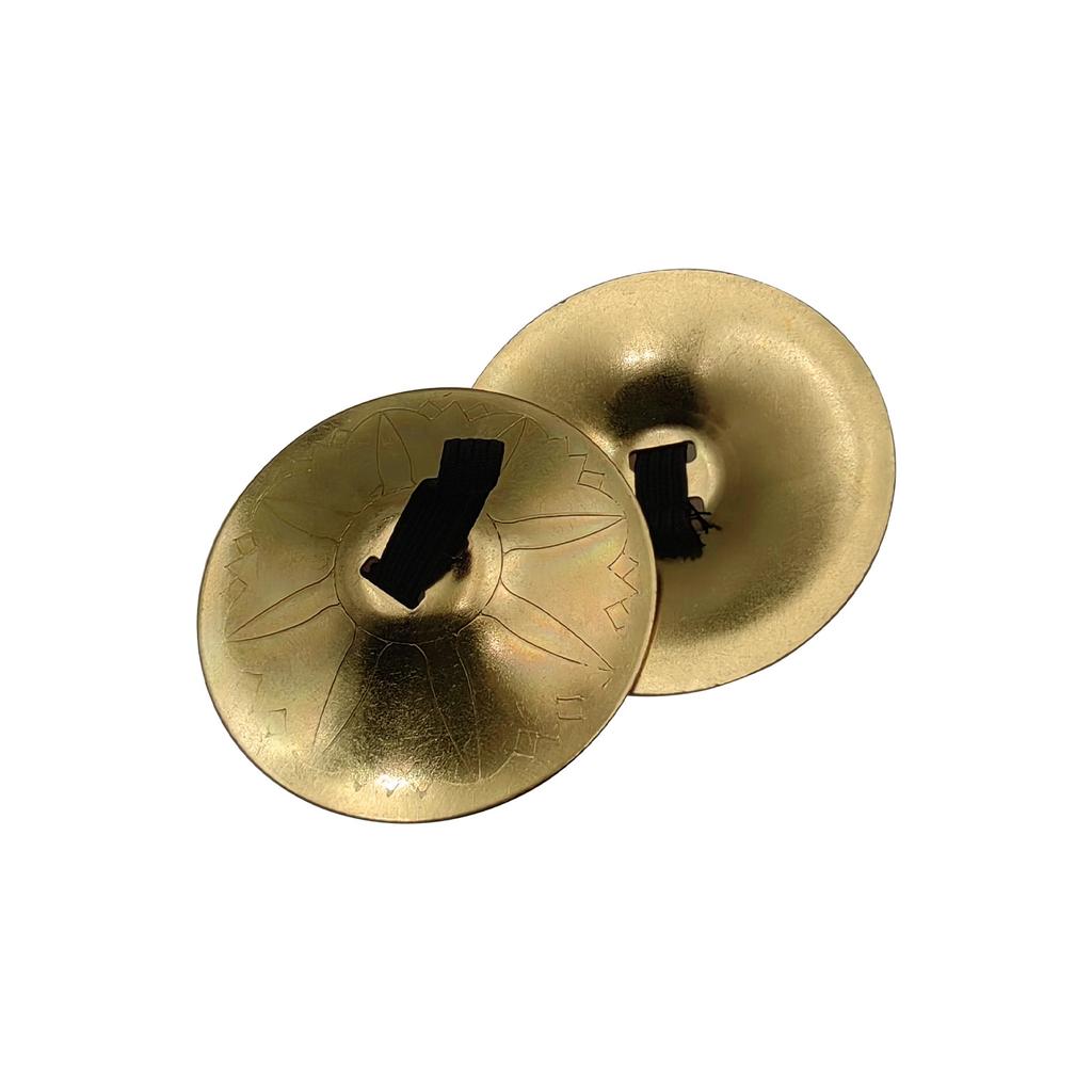 2Pcs Finger Cymbals Belly Dancing Metal Iron Finger Cymbals Musical Instrument Belly Dancing Finger Dancing Accessories