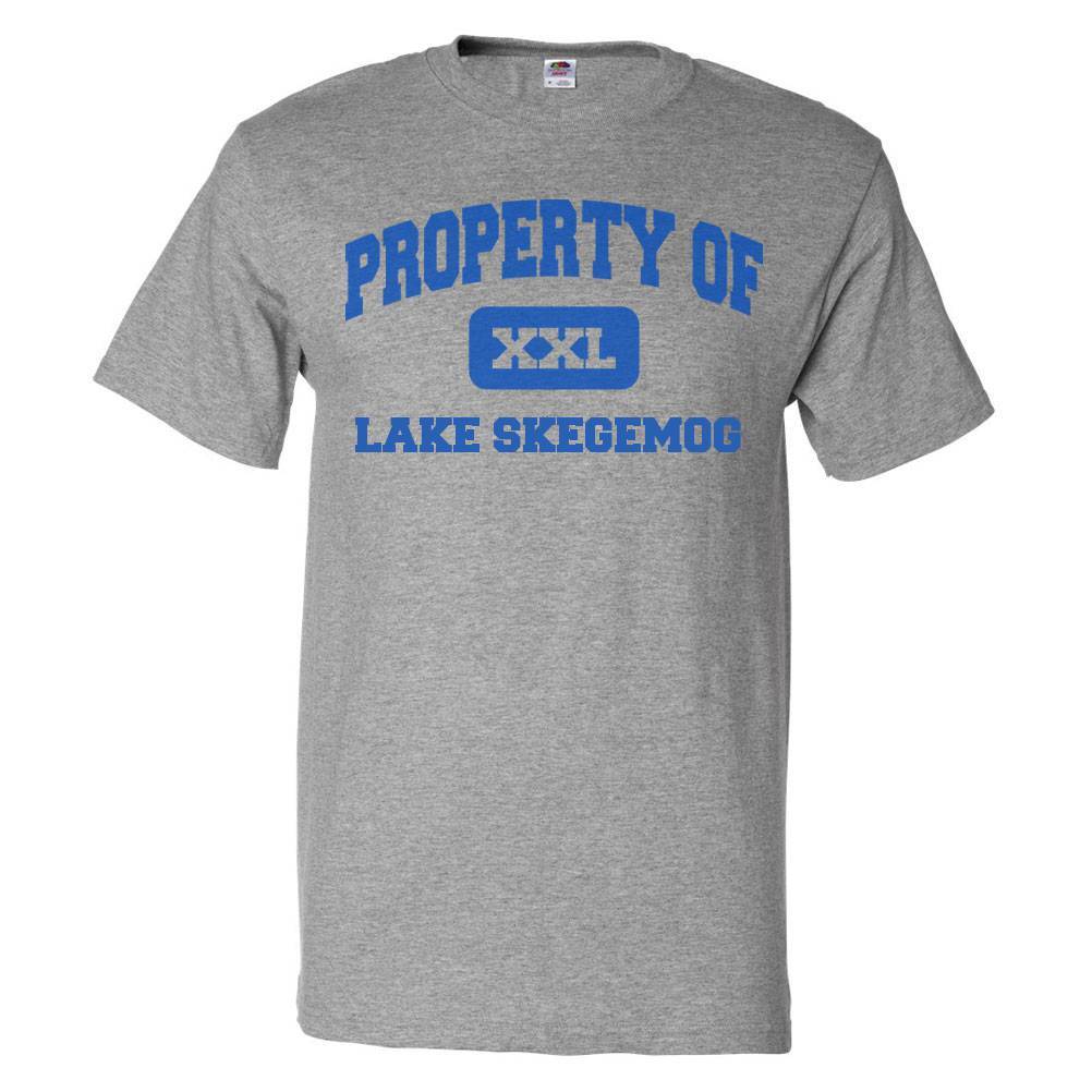 Property of Lake Skegemog T shirt Funny TeeSe abre en una nueva ventana o pestaña 3XL